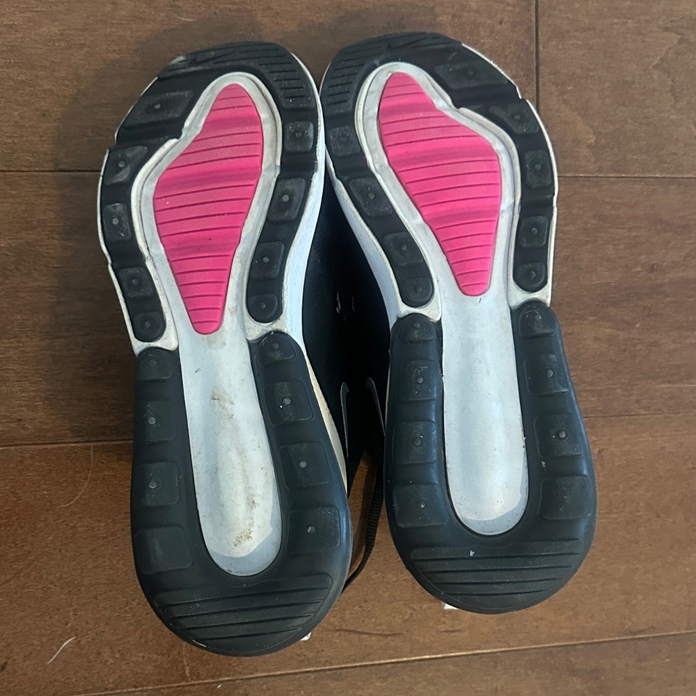 Nike Black White Iridescent Air Max 270 Sneakers - Picture 8 of 9